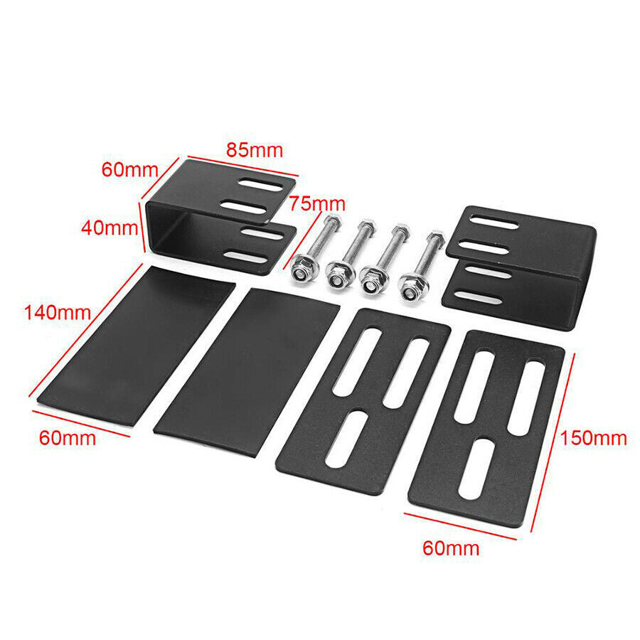 2бр Крепежни стойки за лед бар - захващане за надлъжни греди