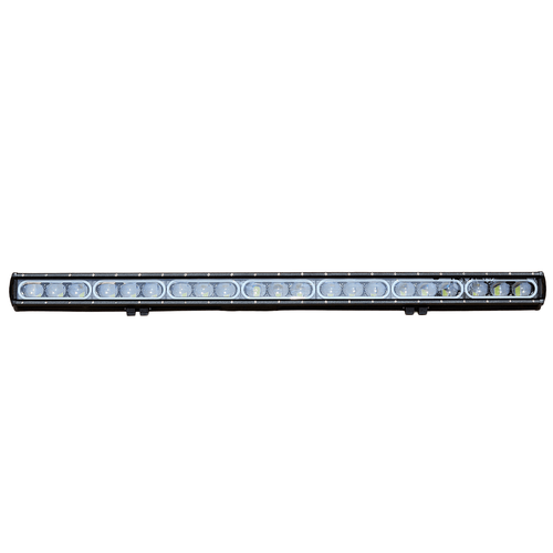 8D 120см 350W 3 в 1 Едноредов LED LIGHT BAR С 3 режима - основна бяла светлина, жълта светлина и дневна (DRL), прав лед лайт бар