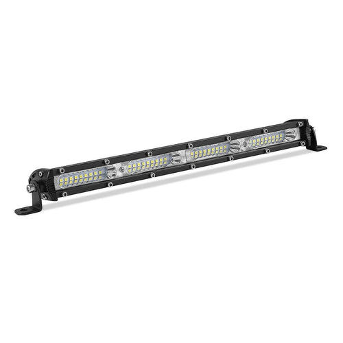 Едноредов SLIM LED бар 33.2см 108W 12-24V, ултра тънък