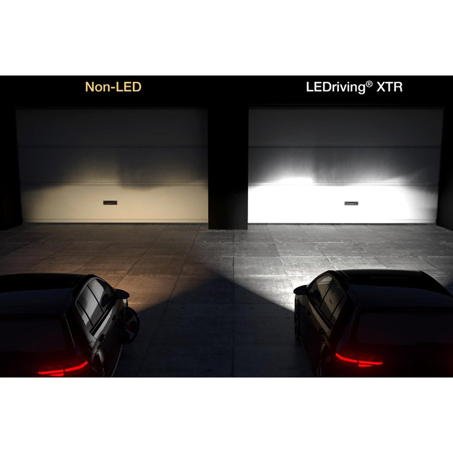 Комплект LED крушки Osram XTR H4 64193DWXTR за фарове, студено бяла светлина 6000K, 12V, 13W, P43t