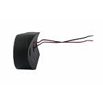 LED габарит, оранжева светлина, Е-Mark, 12V-24V, извит гръб за директен монтаж на ролбар/булбар