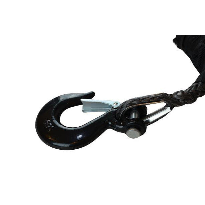 Синтетично въже за лебедка, с кука 8мм * 18м