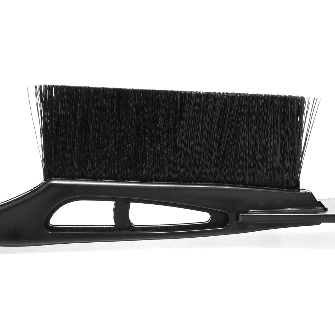 Стъргалка за лед с четка за сняг - сива