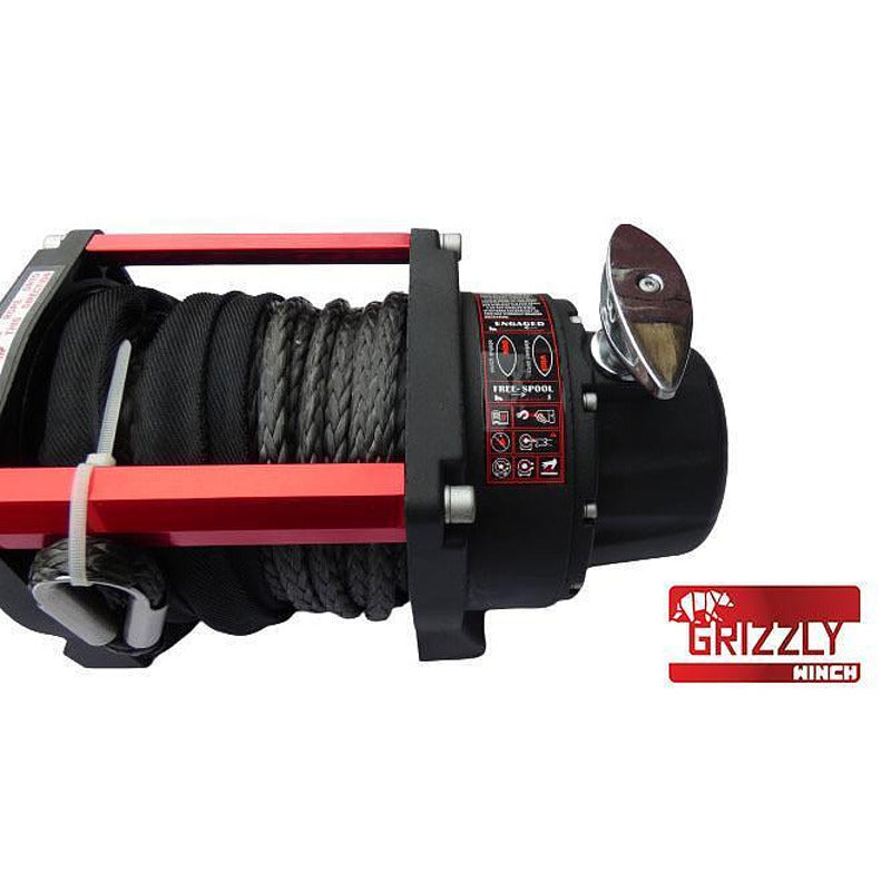 Лебедка Grizzly Winch 8500lbs (3855kg) синтетично въже