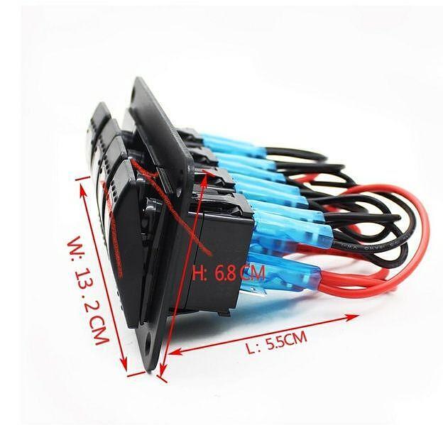 Универсални бутони ON/OFF 12V/24V