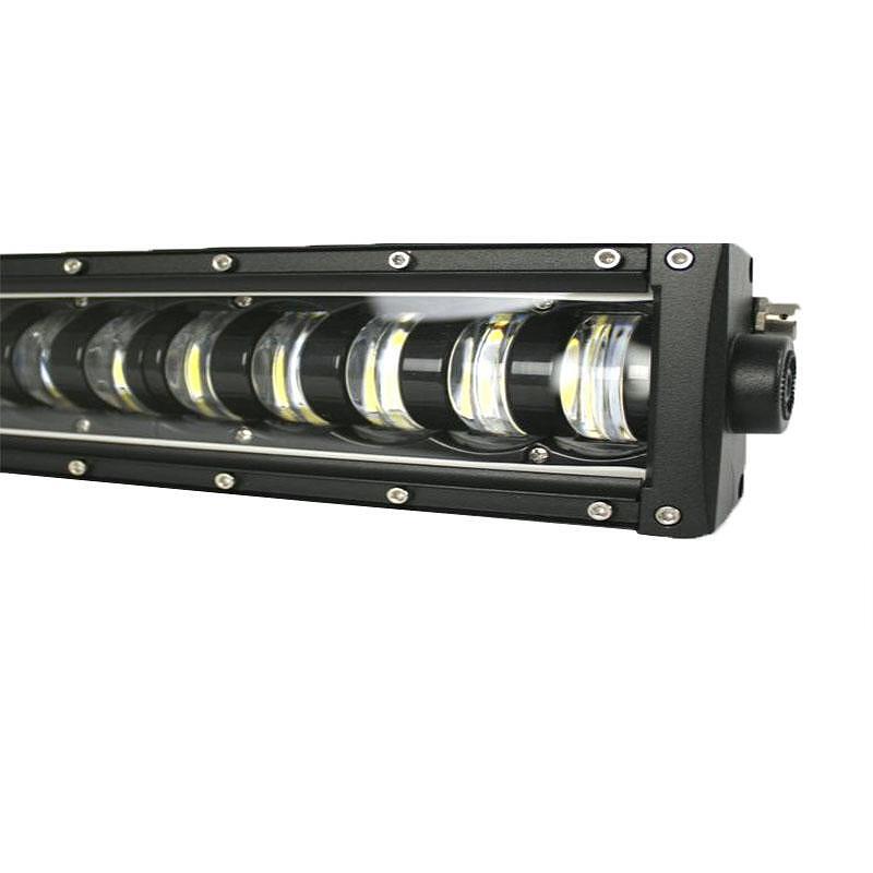 10D 42.5см 96W LED LIGHT BAR с лупи, Hi/Lo Основна и габаритна светлина, прав лед лайт бар