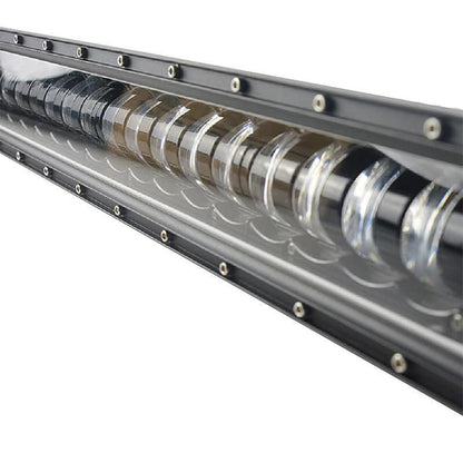 10D 113.8см 320W LED LIGHT BAR с лупи, Hi/Lo Основна и габаритна светлина, прав лед лайт бар