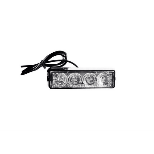 10см LED аварийна лампа - за пътна помощ, мигаща жълта блиц ветлина