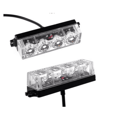 10см LED аварийна лампа - за пътна помощ, мигаща жълта блиц ветлина