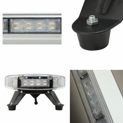 119см LED диодна аварийна сигнална лампа за таван 12-24V маяк, буркан