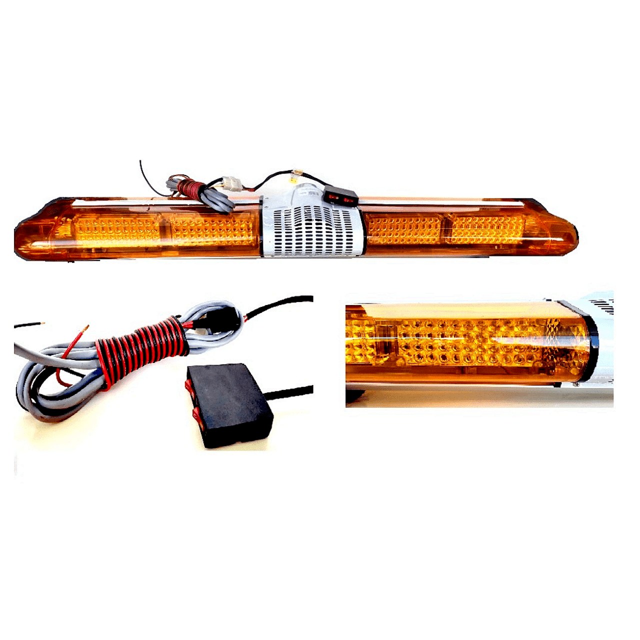 120см Аварийна сигнална лампа, маяк, LED бар, 352 LED, 12V