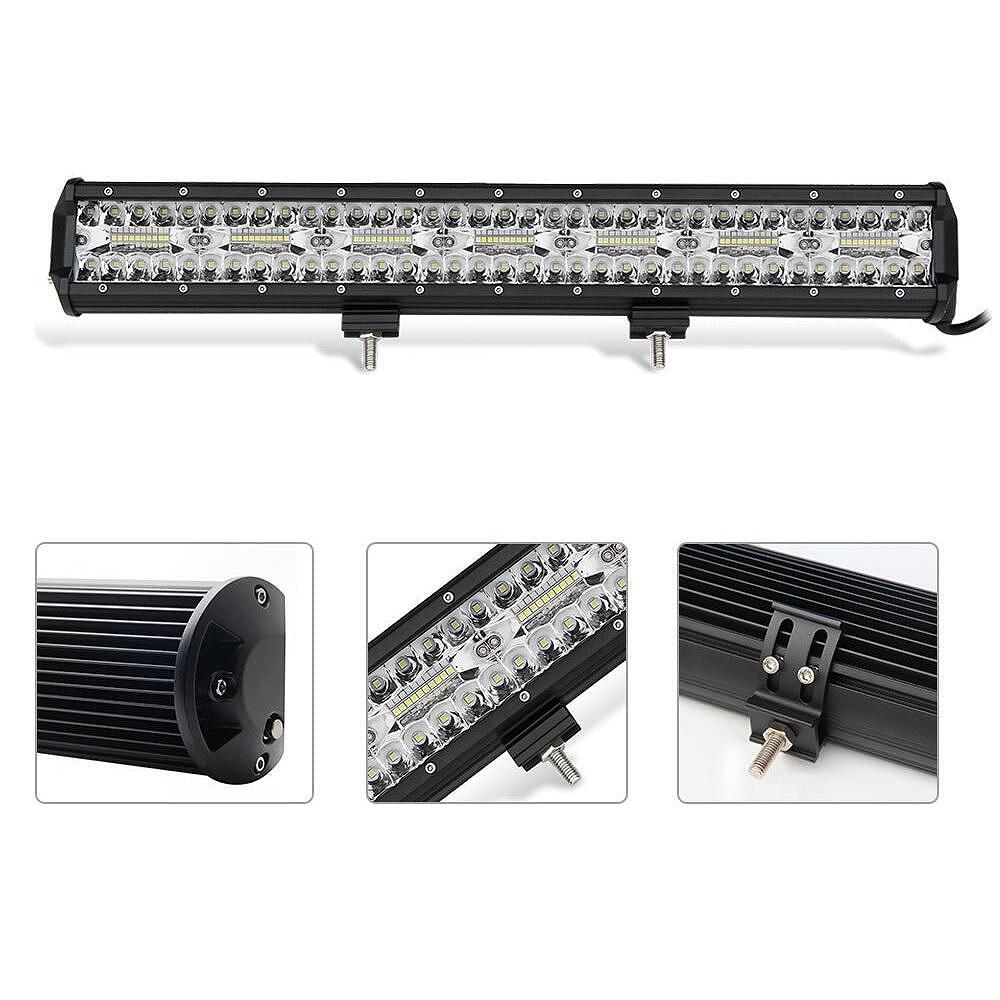 12D+ 20" (50см) LED BAR 240W прав ЛЕД лайт бар 6500K, долно захващане