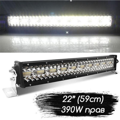 12D+ 22" (59см) LED BAR 390W извит ЛЕД лайт бар 6500K