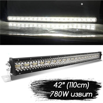 12D+ 42" (110см) LED BAR 780W извит ЛЕД лайт бар, 6500К