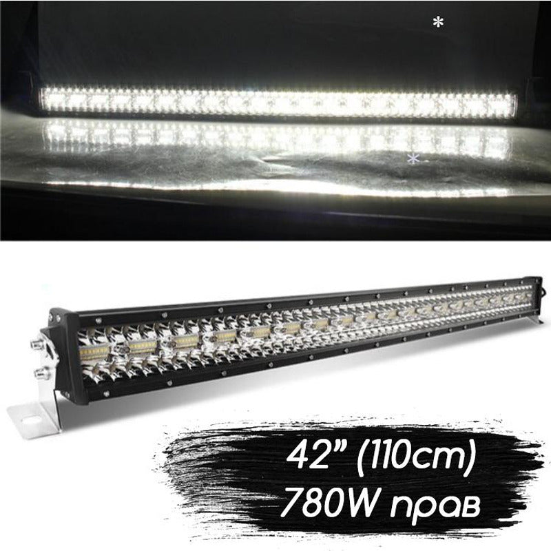 12D+ 42" (110см) LED BAR 780W прав ЛЕД лайт бар, 6500К