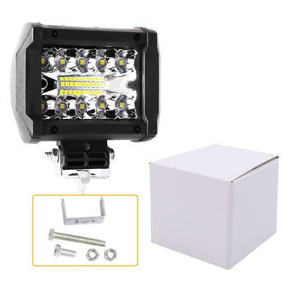 12D+ 4" (10см) LED BAR 60W ЛЕД лайт бар 6500K, долно захващане