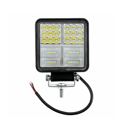 162W LED Диоден Фар Работна Бяла Жълта Светлина Габарит Мъгла Лампа 12V 24V