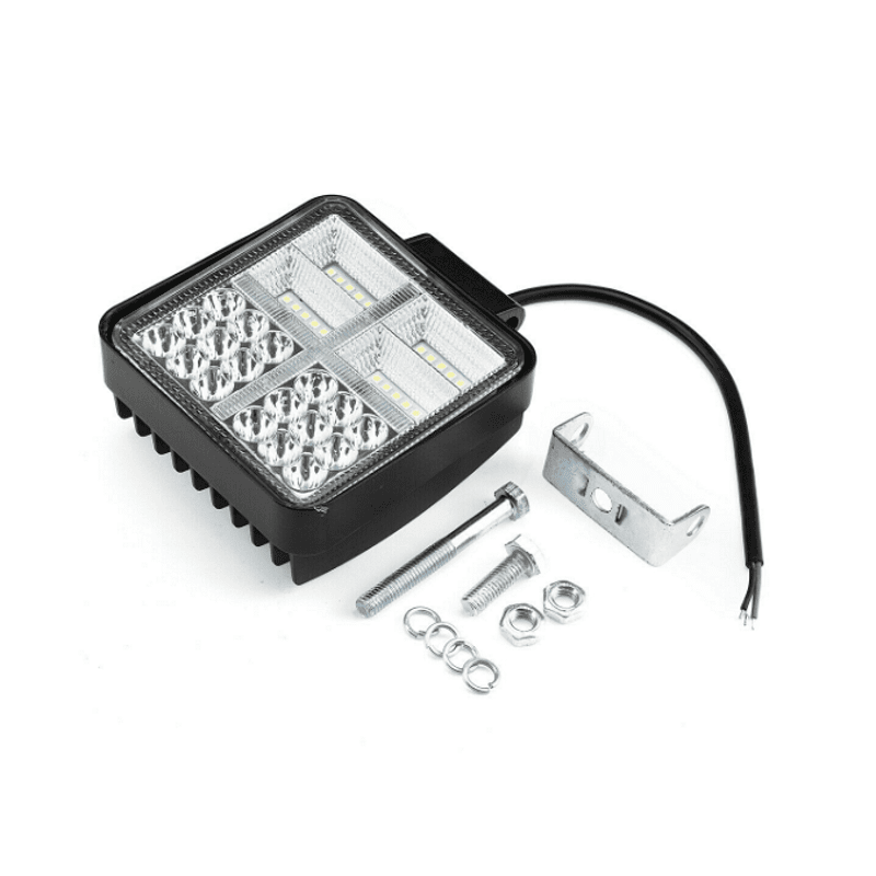 162W LED Диоден Фар Работна Бяла Жълта Светлина Габарит Мъгла Лампа 12V 24V