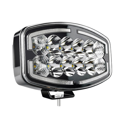 1бр LED Фар / Прожектор за джип, камион и работна техника, 32W 12V/24V, 10"/25см