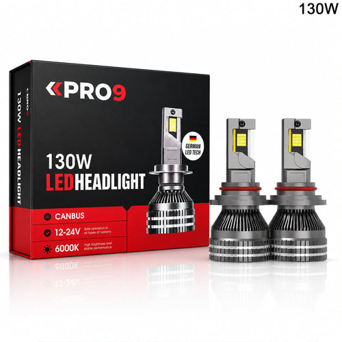 LED крушки PRO9 HB3 130W 6000K 18000lm 12-24V