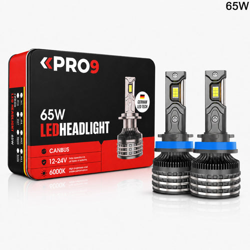 LED крушки PRO9 H11 65W 6000K 12000lm 12-24V