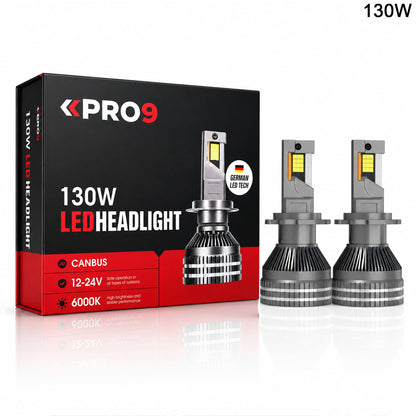LED крушки PRO9 H7 130W 6000K 18000lm 12-24V