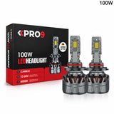 LED крушки PRO9 HB3 100W 6000K 16000lm 12-24V