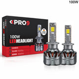 LED крушки PRO9 H1 100W 6000K 16000lm 12-24V
