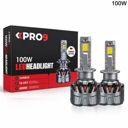 LED крушки PRO9 H1 100W 6000K 16000lm 12-24V
