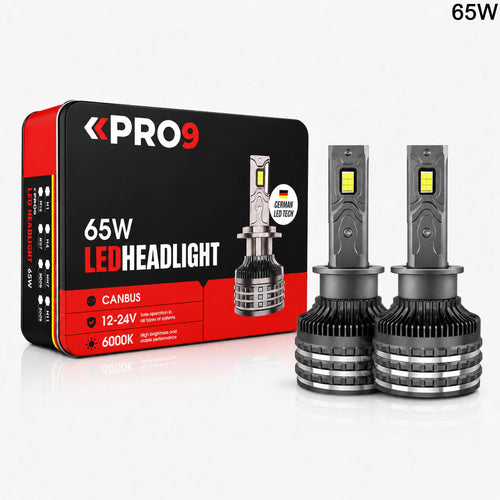 LED крушки PRO9 H1 65W 6000K 12000lm 12-24V