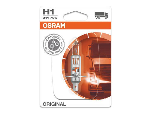 1бр. Халогенна крушка Osram H1 Original 24V, 70W, P14.5s