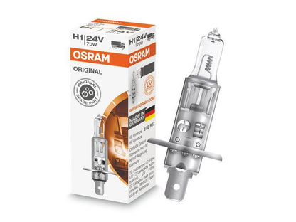 1бр. Халогенна крушка Osram H1 Original 24V, 70W, P14.5s