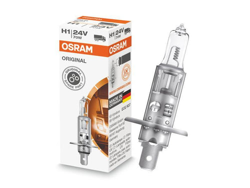 1бр. Халогенна крушка Osram H1 Original 24V, 70W, P14.5s