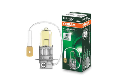 1бр. Халогенна крушка Osram H3 All season 12V, 55W, PK22s