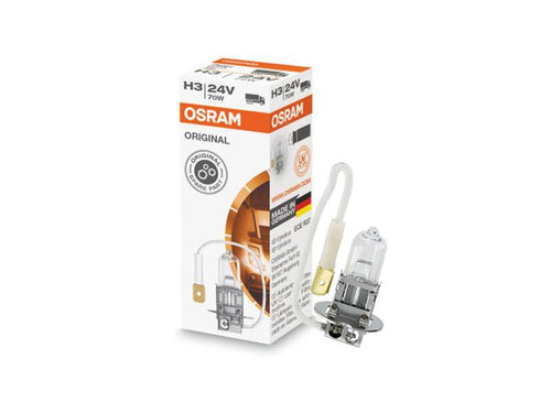 1бр. Халогенна крушка Osram H3 Original 24V, 70W, PK22s