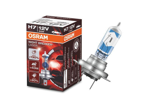 1бр. Халогенна крушка Osram H7 Night Breaker Laser 12V, 55W
