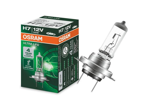 1бр. Халогенна крушка Osram H7 UltraLife 12V, 55W, PX26d