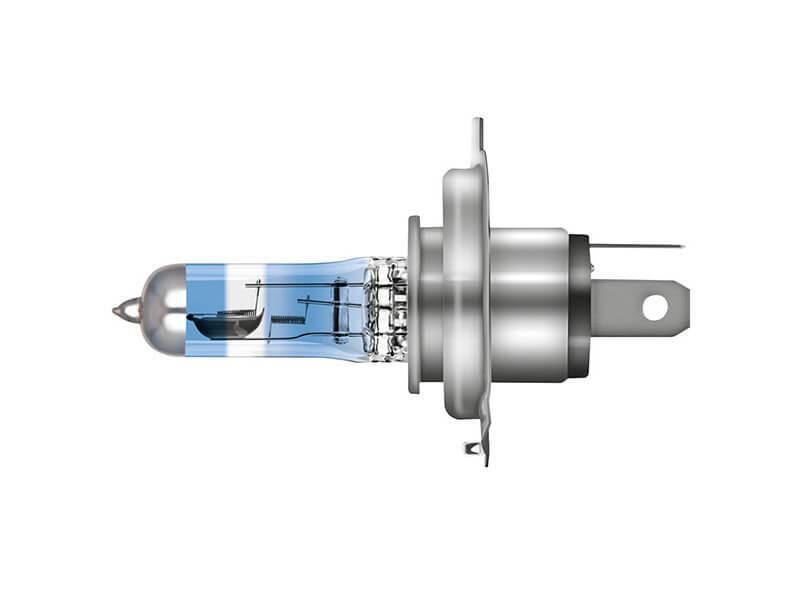 1бр Халогенна крушка Osram H4 Night Breaker 200 12V, 75/68W, P14t, 3900K, 1650/1000lm