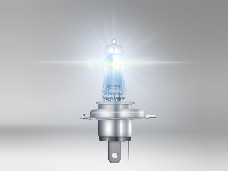 1бр Халогенна крушка Osram H4 Night Breaker 200 12V, 75/68W, P14t, 3900K, 1650/1000lm