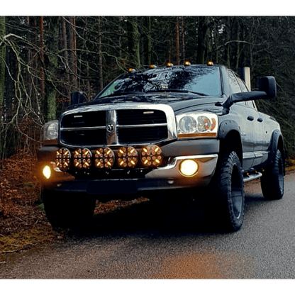 1бр Кръгъл LED фар 8.6" 120W , Ø 218мм, 12/24V диоден халоген