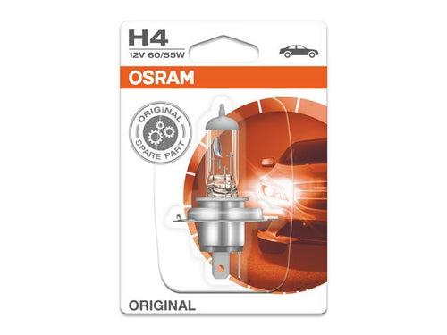 1бр Крушка Osram H4 Original 12V 60/55W P43t