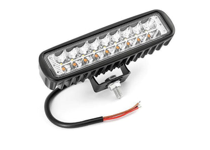 1бр Универсален мощен LED халоген с мигач 15.5см 54W 12/24V
