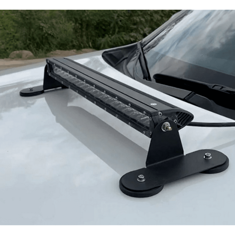 2 броя Магнитни Стойки Скоби Магнит За Лед Led Диоден Бар Bar Фар