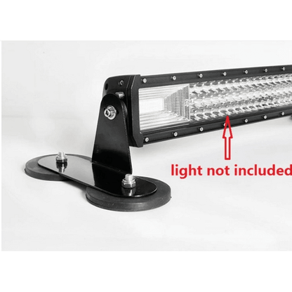 2 броя Магнитни Стойки Скоби Магнит За Лед Led Диоден Бар Bar Фар