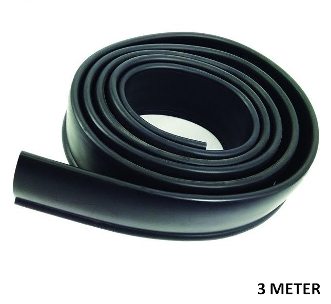 Гумени раздувки за калници за джип, SUV, автомобил 4.5cm x 3m черен
