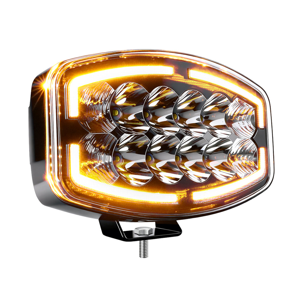 1бр LED Фар / Прожектор за джип, камион и работна техника, 32W 12V/24V, 10"/25см