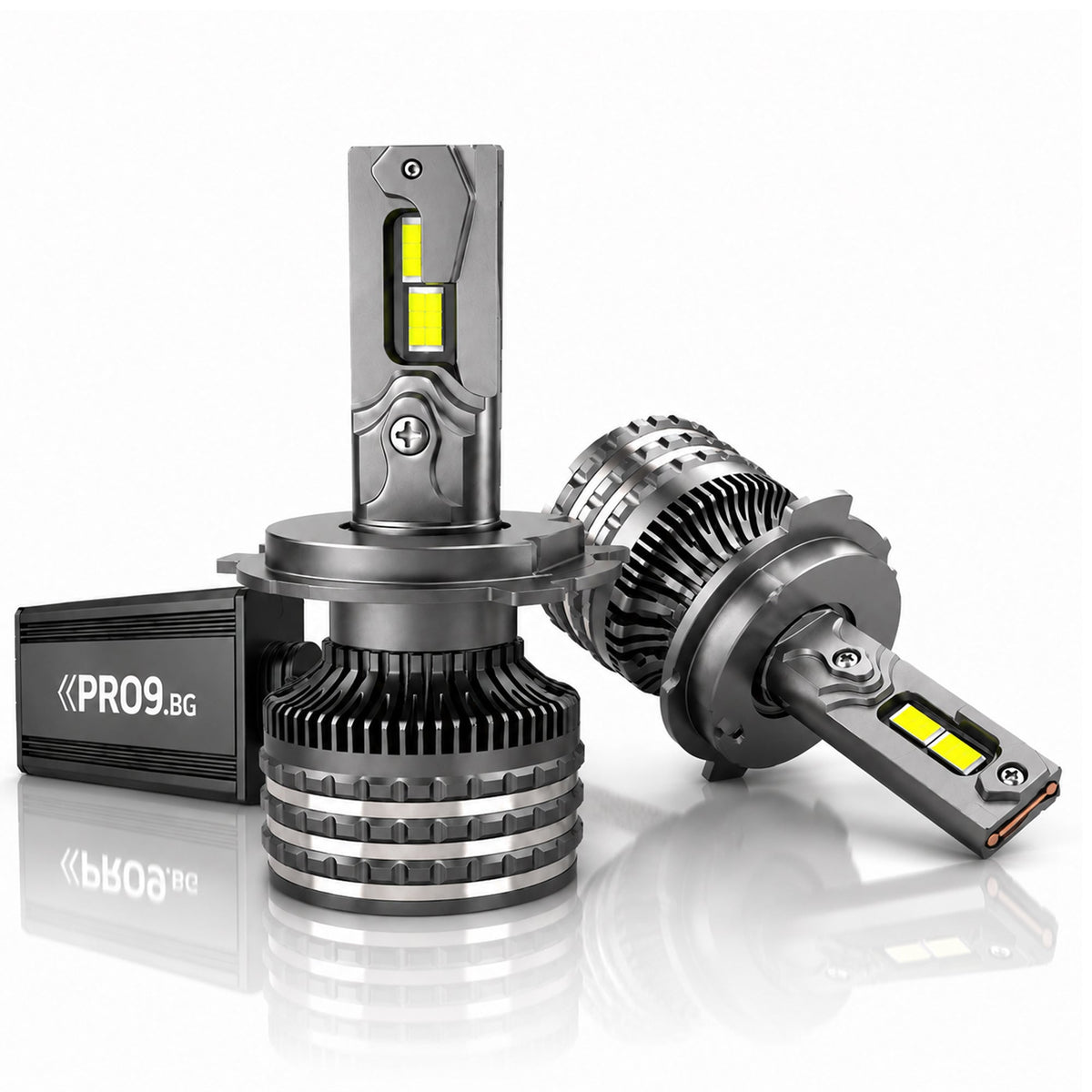 LED крушки PRO9 H4 65W 6000K 12000lm 12-24V