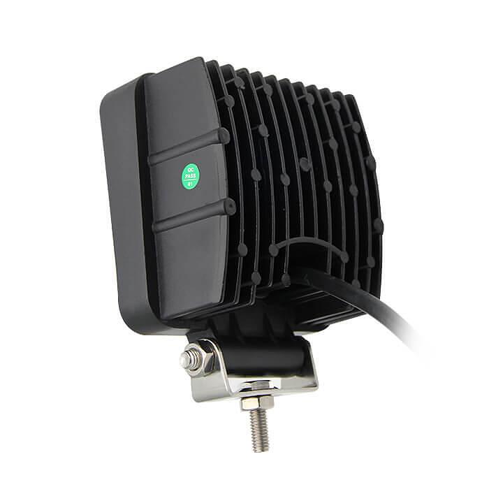 Комплект 2бр. LED квадратни халогени 4" 63W Две светлини 5040lm, 12V/24V работна светлина