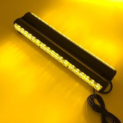 46см 108W Мощна двустранна аварийна (сигнална) лампа с магнити, 7 режима на работа 12/24V