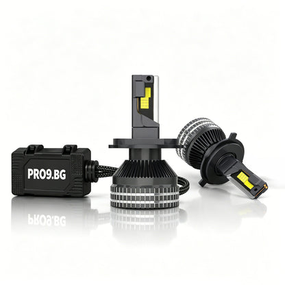 LED крушки PRO9 H4 130W 6000K 18000lm 12-24V